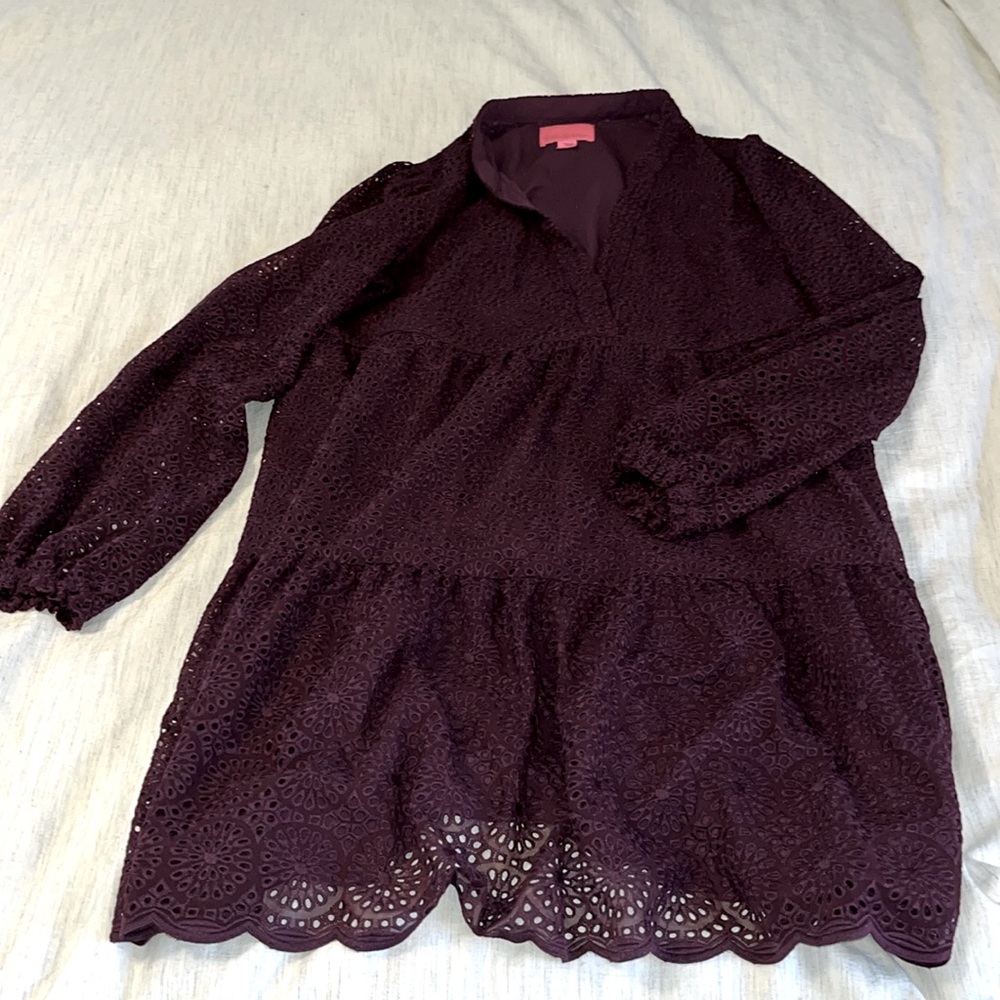 Lilly Pulitzer Winona Eyelet Dress - L